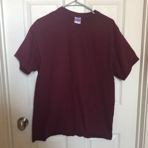 Plain Maroon T-Shirt